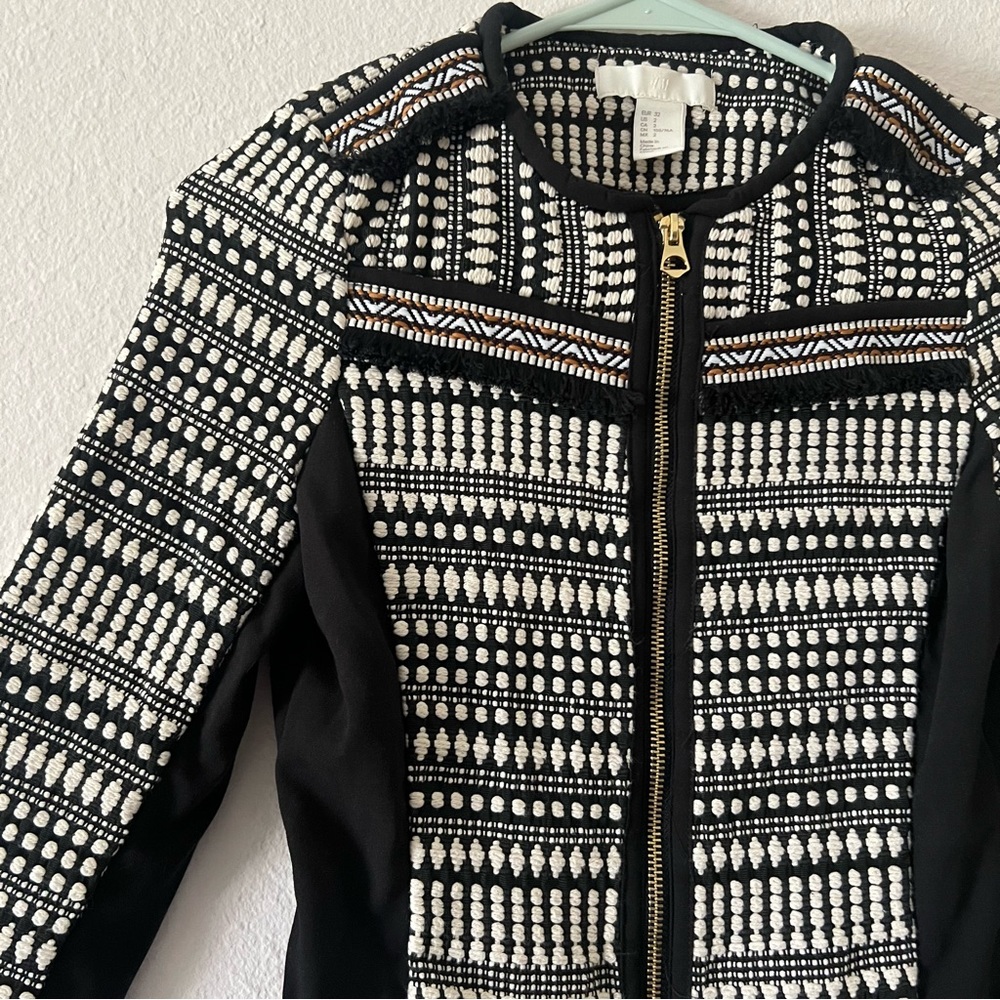 H&M Jacquard Weave Jacket